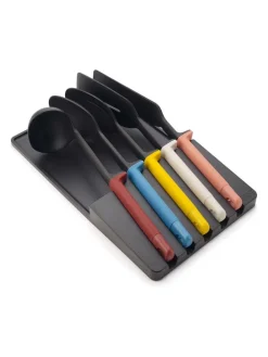 Joseph Joseph 5 Piece Black Elevate Utensil Set With In-Drawer Tray^ Branded Kitchenware