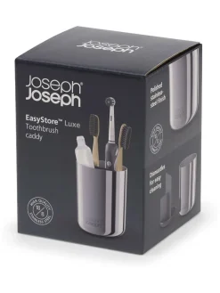 Sale Joseph Joseph EasyStore Luxe Stainless Steel Toothbrush Caddy