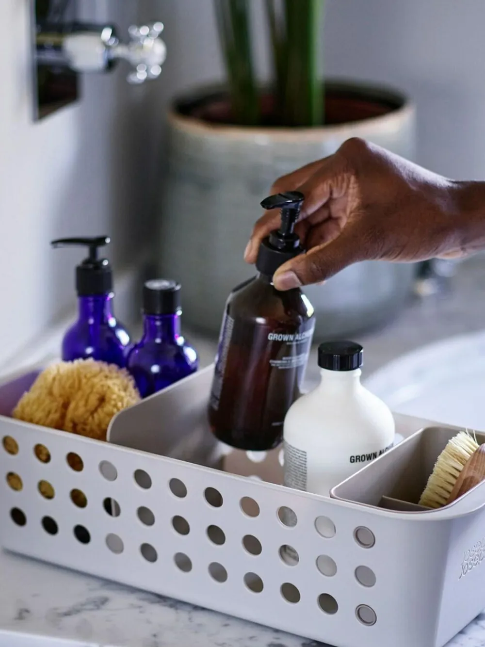 Best Joseph Joseph Ecru EasyStore Slimline Storage Basket