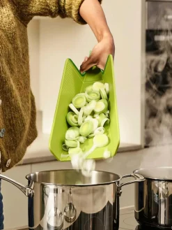 Joseph Joseph Green Chop2Pot Plus Folding Chopping Board^ Branded Kitchenware