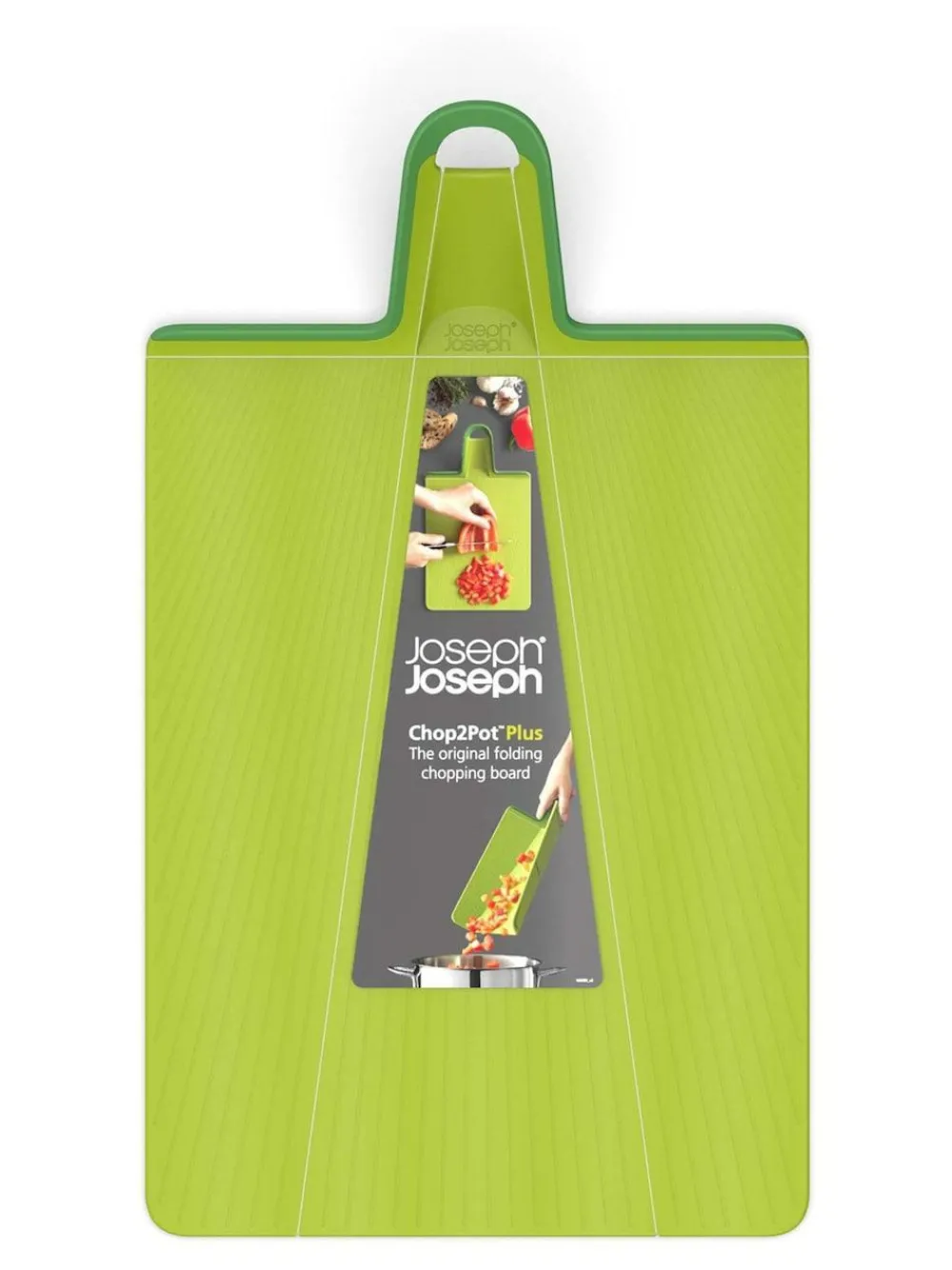 Joseph Joseph Green Chop2Pot Plus Folding Chopping Board^ Branded Kitchenware