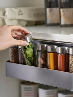 Online Joseph Joseph Joseph® Joseph Grey Cupboard Store Undershelf Spice Rack