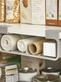 Joseph Joseph Grey CupboardStore Film Foil & Bag Organiser^ Storage & Organisation|Branded Kitchenware