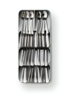 Joseph Joseph Grey DrawerStore Large Compact Cutlery Organiser^ Storage & Organisation|Branded Kitchenware