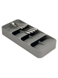 Joseph Joseph Grey DrawerStore Large Compact Cutlery Organiser^ Storage & Organisation|Branded Kitchenware