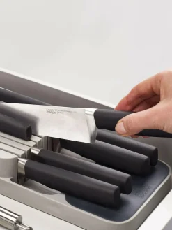 Joseph Joseph Joseph® Joseph Grey Drawer Store Compact Knife Organiser^ Storage & Organisation|Branded Kitchenware