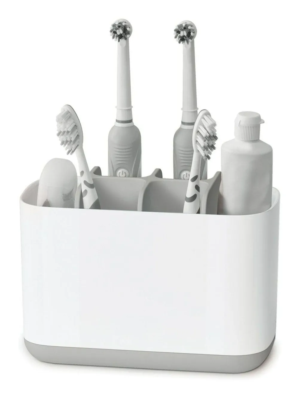 Joseph Joseph Joseph® Joseph Grey EasyStore Large White And Grey Toothbrush Tidy^ Bathroom Accessories