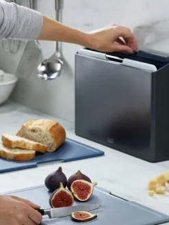 Joseph Joseph Grey Folio 4 Piece Graphite Large Chopping Board Set