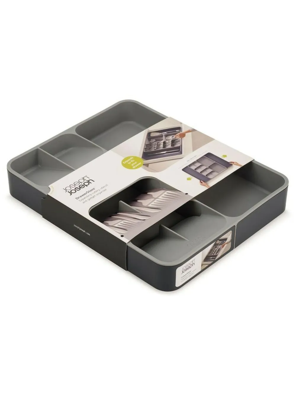 Joseph Joseph Grey Grey Drawer Store Expanding Cutlery Tray^ Storage & Organisation|Branded Kitchenware