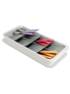 Joseph Joseph Light Stone Large Drawer Store™ Tiered Cutlery Organiser^ Storage & Organisation
