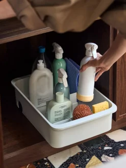 Joseph Joseph Light Stone CupboardStore™ Large Easy-Access Storage Caddy^ Storage & Organisation|Branded Kitchenware