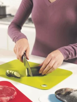 Joseph Joseph Set of 3 Red Pop Chopping Mats^ Branded Kitchenware