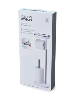 Online Joseph Joseph Silver EasyStore Butler Standing Toilet Paper Holder