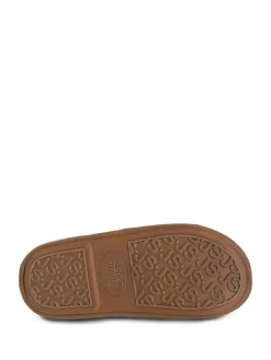 Hot Just Sheepskin Blue Ladies Classic Sheepskin Slipper Brown