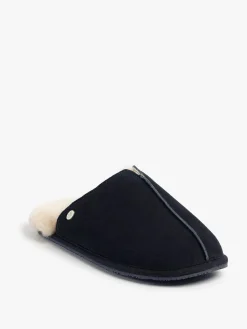 Online Just Sheepskin Blue Mens Jude Sheepskin Slipper