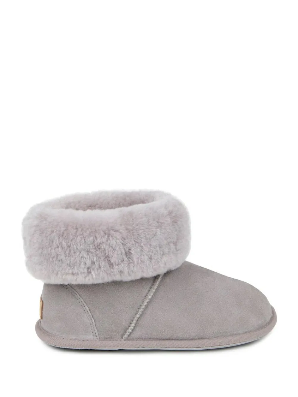 Sale Just Sheepskin Ladies Albery Sheepskin Slipper Grey