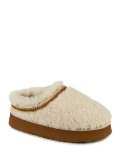 Just Sheepskin Ladies Miley Platform Mule Winter Slippers^Women Slippers
