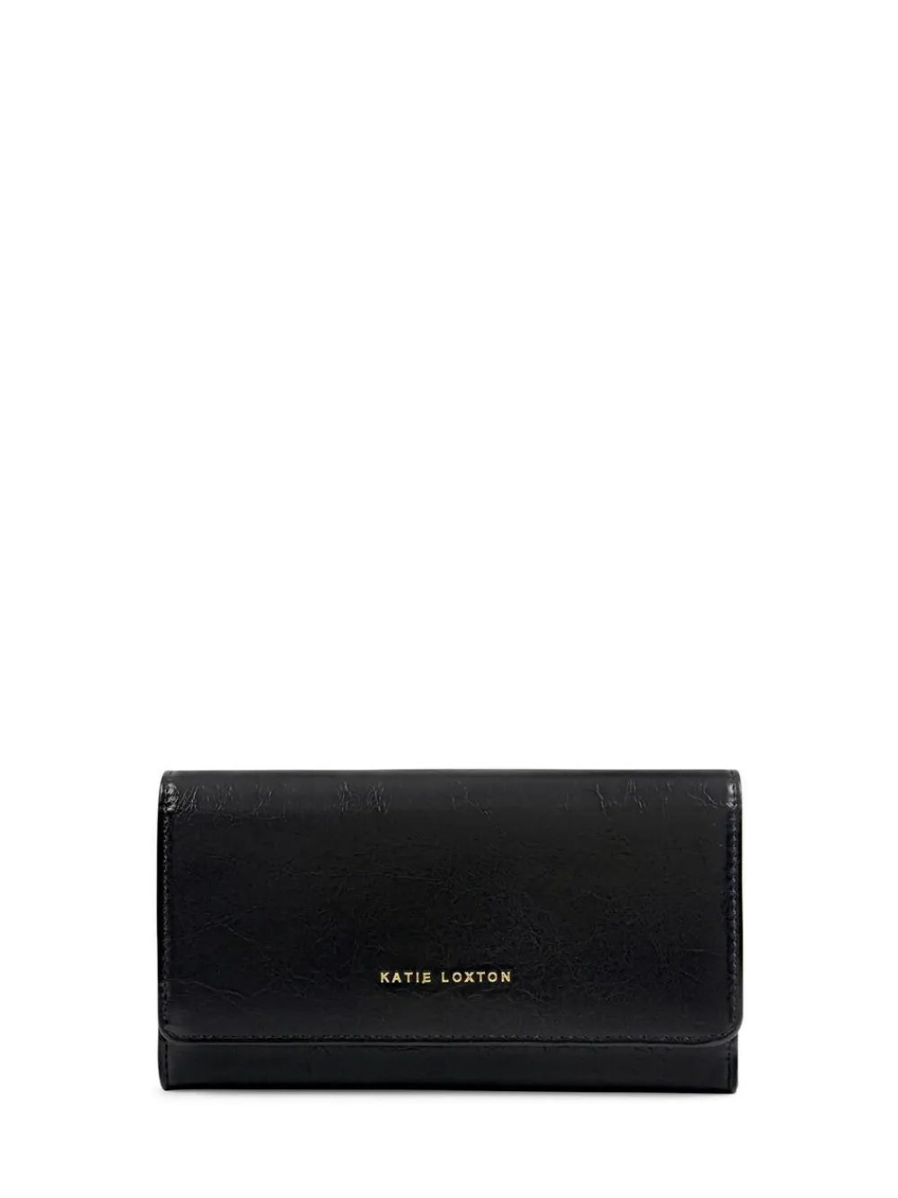 Hot Katie Loxton Black Zea Patent Crackle Cross-Body Purse