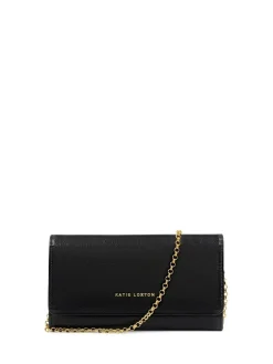 Hot Katie Loxton Black Zea Patent Crackle Cross-Body Purse