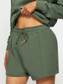 New KBX White Jessica Shorts Green