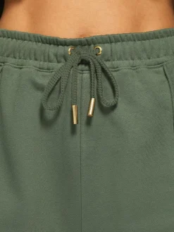 New KBX White Jessica Shorts Green