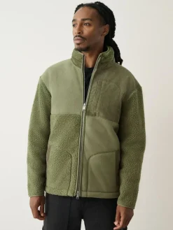 Next Cord Block Zip Through Funnel Fleece^ Sweatshirts & Hoodies|Sweatshirts & Hoodies