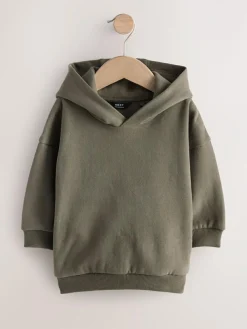 Sale Next Long Sleeve Soft Touch Hoodie (3mths-7yrs) Khaki Green