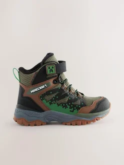 Sale Next Khaki Green Minecraft Waterproof Walking Boots