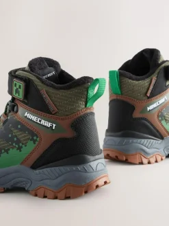 Sale Next Khaki Green Minecraft Waterproof Walking Boots