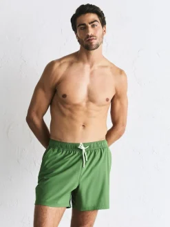 Next Motion-Flex 5 Inch Swim Shorts Khaki Green