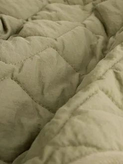 Next Khaki Green Nylon Quilted Baby Jacket (0mths-2yrs)^BOY Baby Winter Clothing|Coats, Jackets & Pramsuits