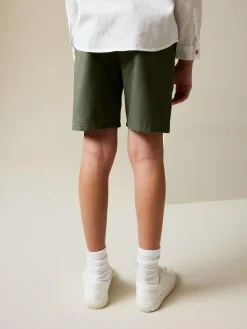 Online Next Regular Fit Chino Shorts (3-16yrs) Khaki Green