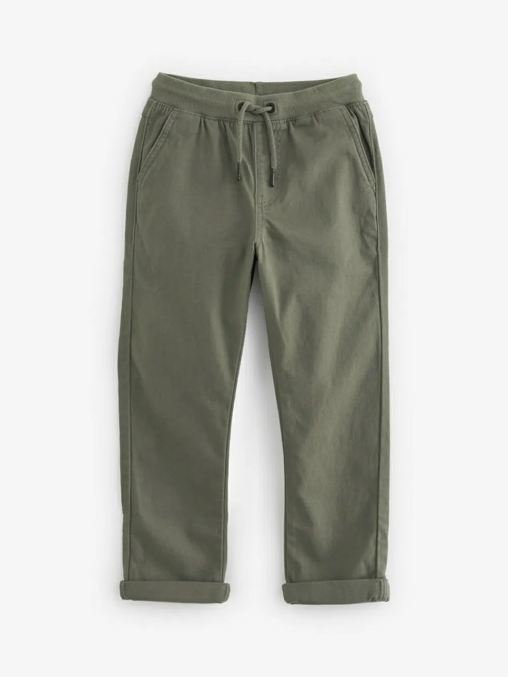 Next Regular Fit Rib Waist Pull-On Trousers (3-16yrs)^BOY Joggers|Pants & Chinos