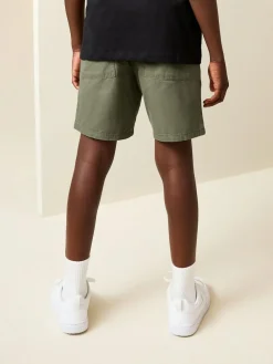 Next Khaki Green Regular Fit Shorts (3-16yrs)^BOY Shorts
