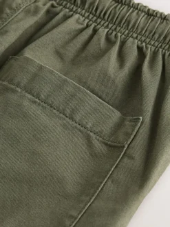 Next Khaki Green Regular Fit Shorts (3-16yrs)^BOY Shorts