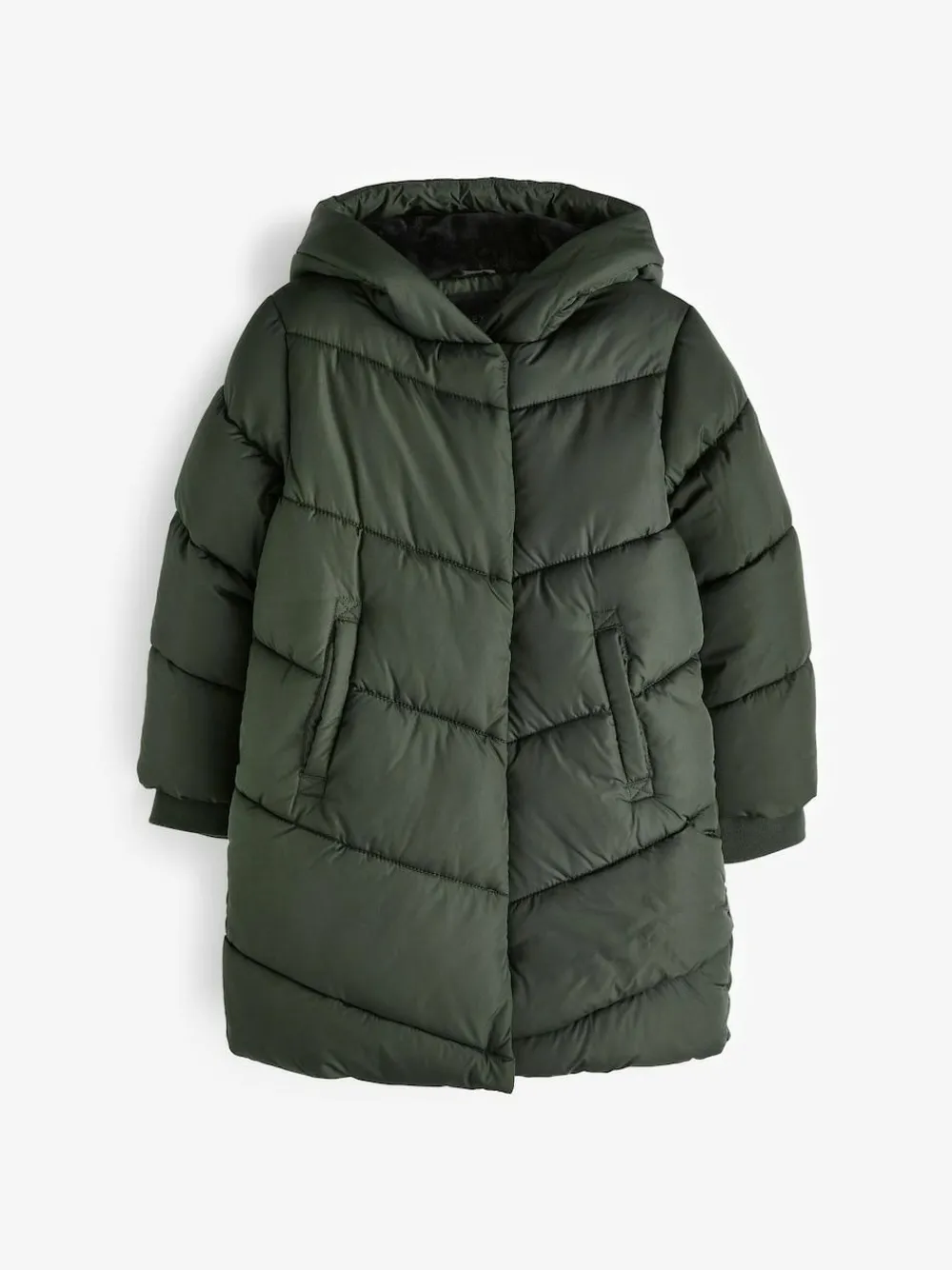 Next Shower Resistant Faux Fur Lined Hooded Padded Coat (3-16yrs)^ Jackets & Coats|Snowsuits & Coats