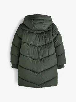 Next Shower Resistant Faux Fur Lined Hooded Padded Coat (3-16yrs)^ Jackets & Coats|Snowsuits & Coats