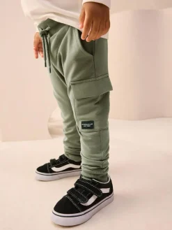 Sale Next Khaki Green Skinny Utility Joggers (3mths-7yrs)