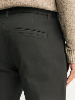 New Next Khaki Green Slim Fit Stretch Chinos Trousers