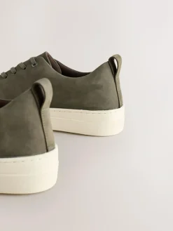 Next Smart Casual Toe Cap Leather Longline Trainers^ Sneakers