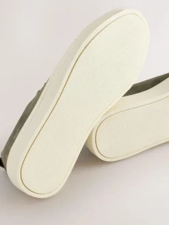 Next Smart Casual Toe Cap Leather Longline Trainers^ Sneakers