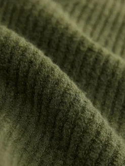 Next Super Soft V-Neck Midi Dress With Wool^Women Dresses|Midi Dresses