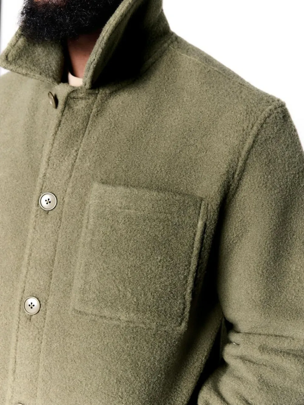 Next Wool Look Fleece Shacket^ Sweatshirts & Hoodies|Sweatshirts & Hoodies