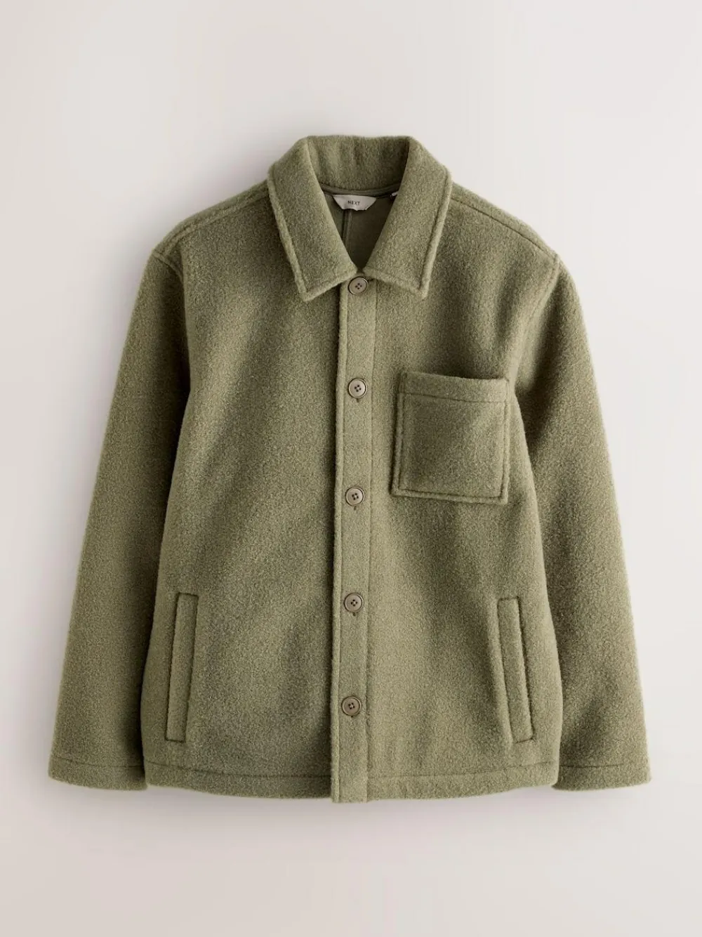 Next Wool Look Fleece Shacket^ Sweatshirts & Hoodies|Sweatshirts & Hoodies