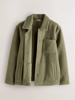 Next Wool Look Fleece Shacket^ Sweatshirts & Hoodies|Sweatshirts & Hoodies