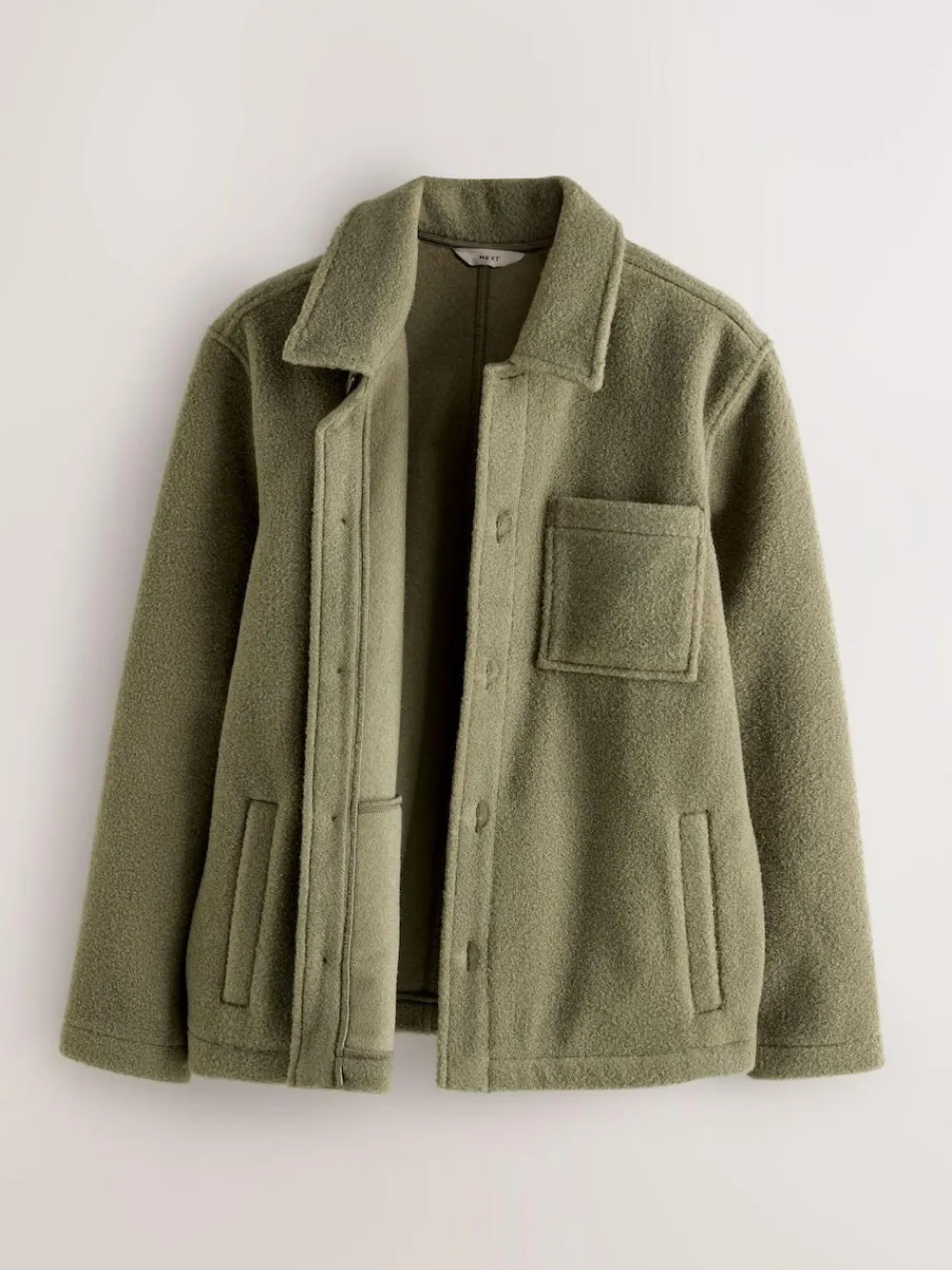 Next Wool Look Fleece Shacket^ Sweatshirts & Hoodies|Sweatshirts & Hoodies