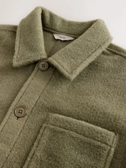 Next Wool Look Fleece Shacket^ Sweatshirts & Hoodies|Sweatshirts & Hoodies