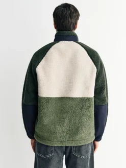 Next Colourblock Zip Through Funnel Fleece^ Sweatshirts & Hoodies|Sweatshirts & Hoodies