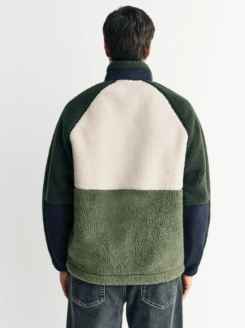 Next Colourblock Zip Through Funnel Fleece^ Sweatshirts & Hoodies|Sweatshirts & Hoodies