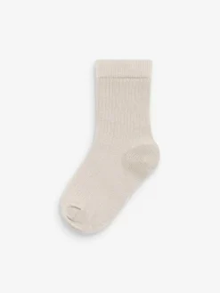 Next Cotton Rich Fine Rib Socks 7 Pack^BOY Socks & Tights|Socks & Tights